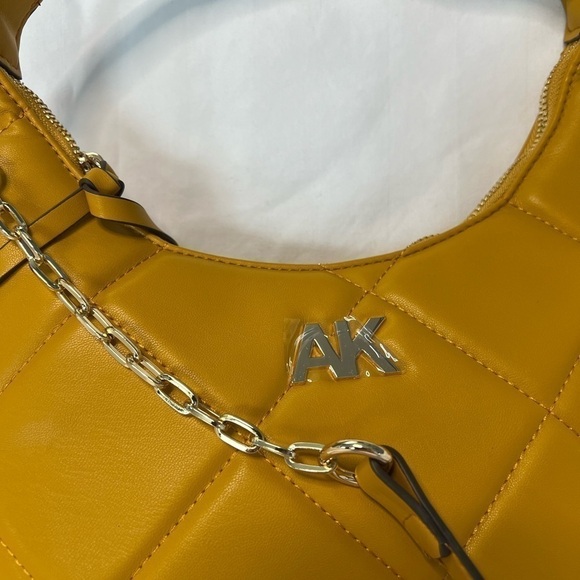 ANNE Klein Emerson faux leather quilted satchel/crossbody purse - Picture 8 of 9